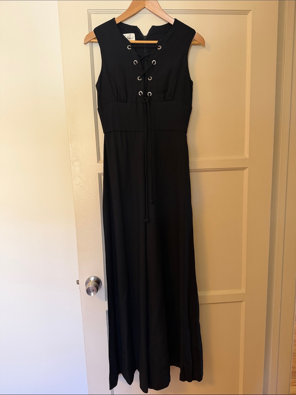 Gorgeous Vintage Designer Black Jumpsuit